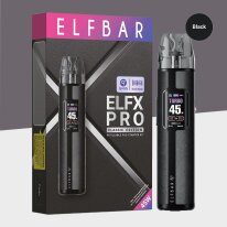 Elfbar ELFX Pro - Black - Refillable Pod Kit