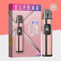 Elfbar ELFX Pro - Pink - Refillable Pod Kit