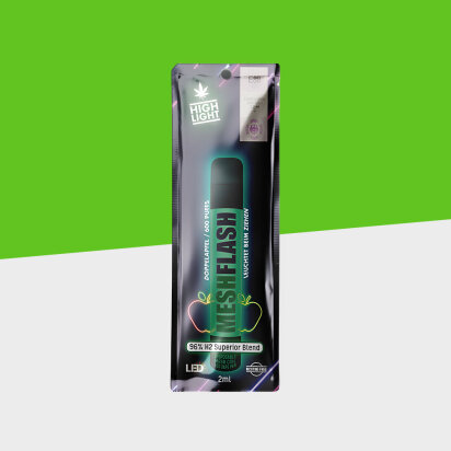 Mesh Flash - Doppelapfel - H2 - Einweg Vape