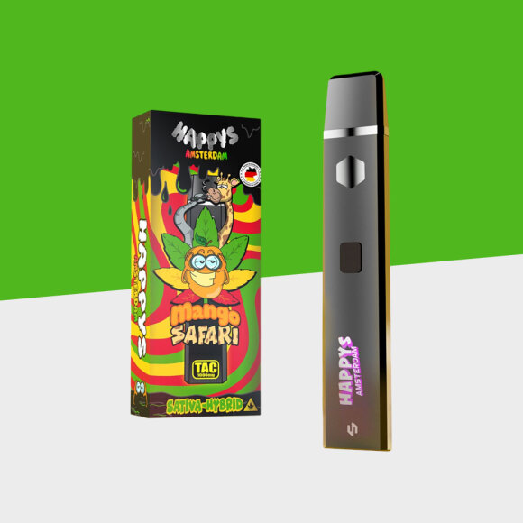 Happys Amsterdam - Mango Safari - TAC Einweg Vape