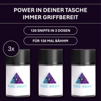 Energy Sniff - Pure Sniff White - Neutral (3er Pack)