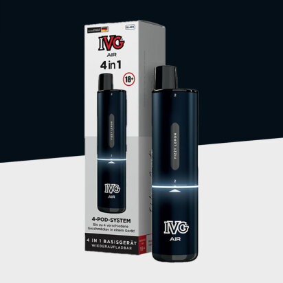 IVG Air 4 in 1 - Black - Pod System - Basisger&auml;t