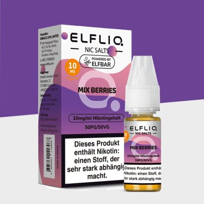 Elfliq by Elfbar - Mix Berries 10mg/ml - E-Liquid