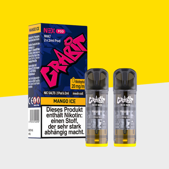 Grabit Nex - Mango Ice - Pod (2er Pack)