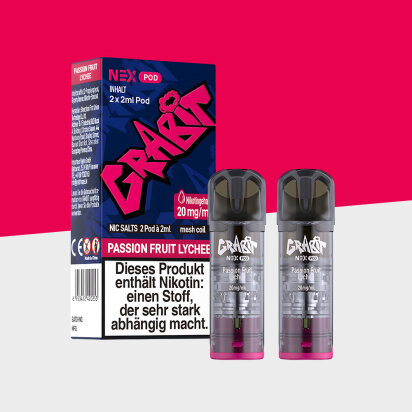 Grabit Nex - Passionfruit Lychee - Pod (2er Pack)