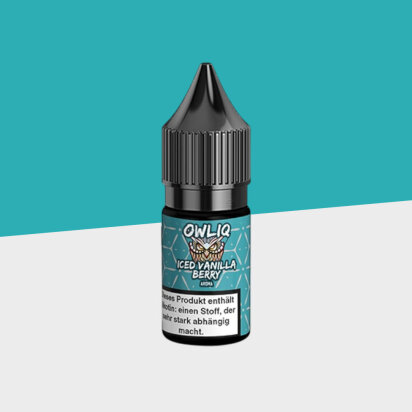 OWLIQ - Iced Vanilla Berry 10mg/ml - E-Liquid