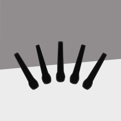 Hygienemundst&uuml;cke - 100 St&uuml;ck - Schwarz