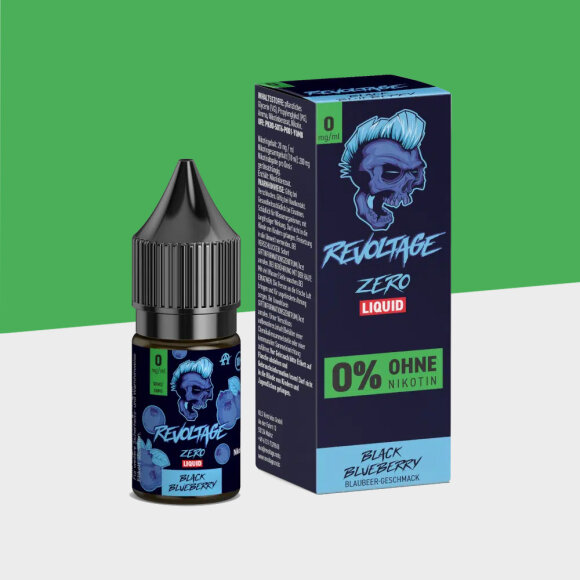 Revoltage - Black Blueberry 0mg/ml &ndash; E-Liquid