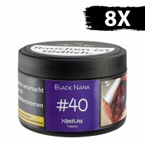 NameLess Tabak - #40 - Black Nana (8 x 25g)