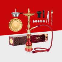 Luna - Tradi Shisha - Rot - Komplettset