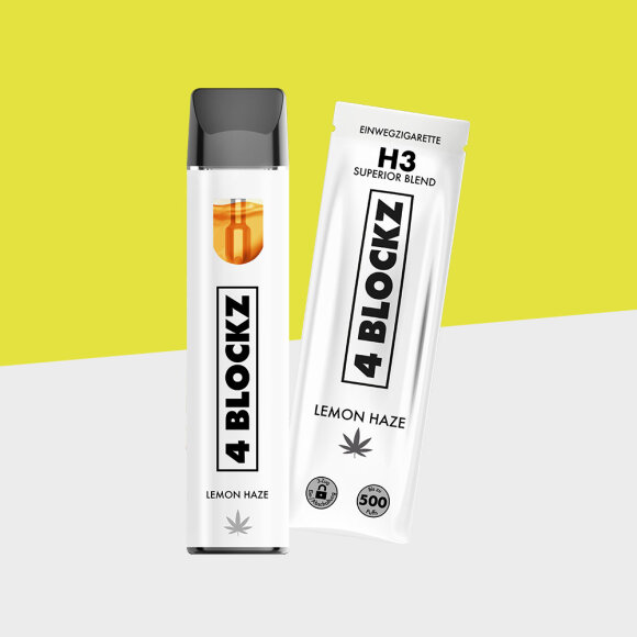 4BLOCKZ - Lemon Haze &ndash; H3 - Einweg Vape