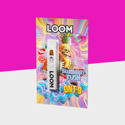 LOOM - Blueberry Kush &ndash; DNT-9 - Einweg Vape
