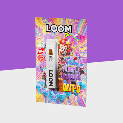 LOOM - Purple Punch &ndash; DNT-9 - Einweg Vape