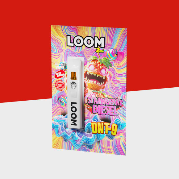 LOOM - Strawberry Diesel &ndash; DNT-9 - Einweg Vape