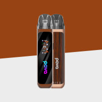 Pava Horiz Pro &ndash; Brown Woodgrain - Refillable Pod Kit