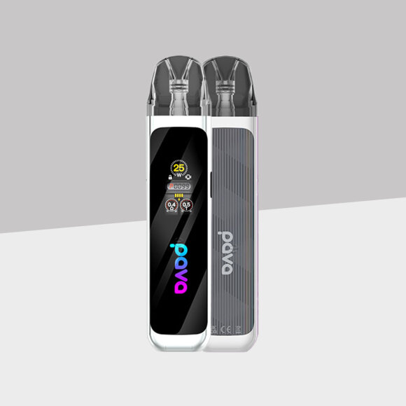 Pava Horiz Pro - Pearly White &ndash; Refillable Pod Kit