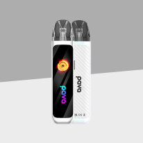 Pava Horiz Pro - Silver Carbon &ndash; Refillable Pod Kit