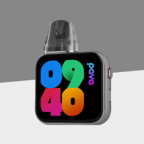 Pava Horiz Ultra - Elegant Silver &ndash; Refillable Pod Kit