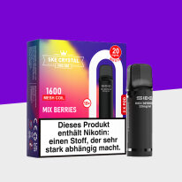 SKE Crystal 800 Pro - Mix Berries - Pod (2er Pack)