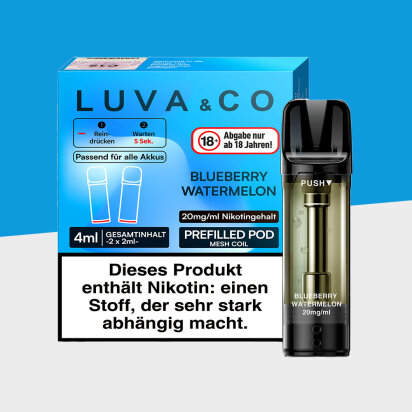 LUVA & CO - Blueberry Watermelon - Pod (2er Pack)