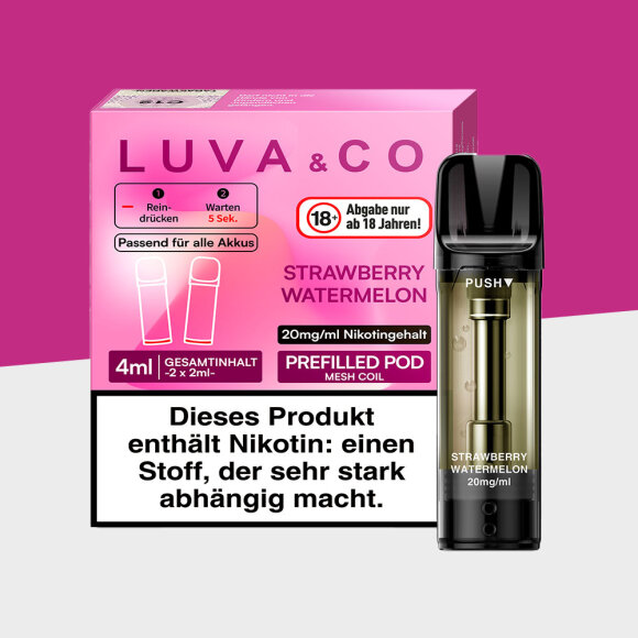 LUVA & CO - Strawberry Watermelon &ndash; Pod (2er Pack)