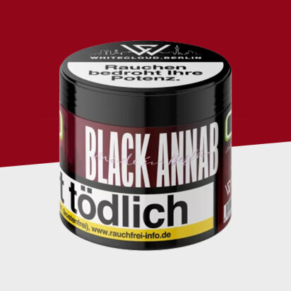 030 Tabak 65g - Black Annab
