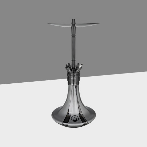 Steamulation - Black Edition: Graphite Metallic &ndash; Ultimate Gen. III Shisha