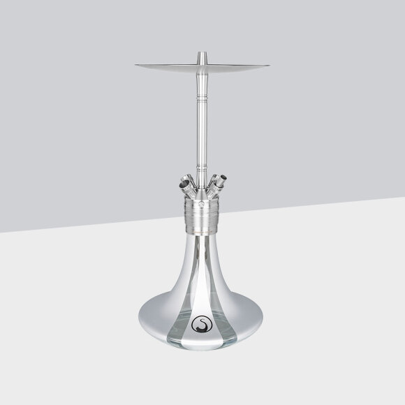 Steamulation - Ultimate Silver Matt Metallic - Ultimate Gen.III Shisha