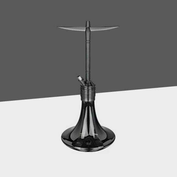 Steamulation - Black Edition: Black Gloss - Ultimate One Gen. III Shisha