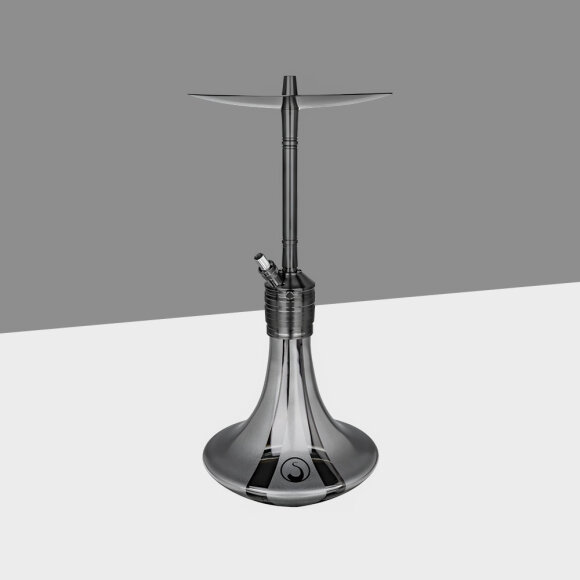 Steamulation - Black Edition: Graphite Metallic &ndash; Ultimate One Gen. III Shisha