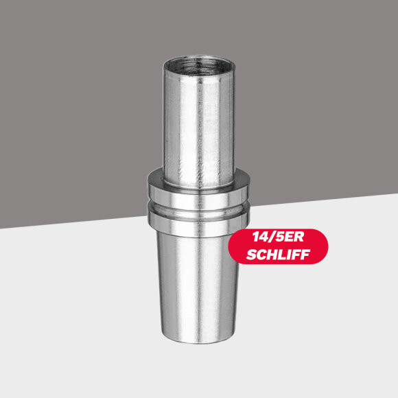 Steamulation - Schlauchadapter - 14/5er Schliff