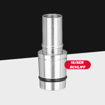 Steamulation - Schlauchadapter - 18/8er Schliff