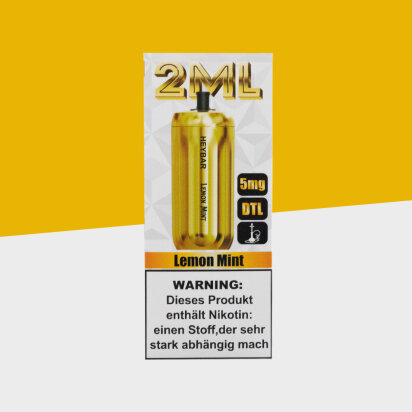 HEYBAR &ndash; Lemon Mint - E-Hookah Head