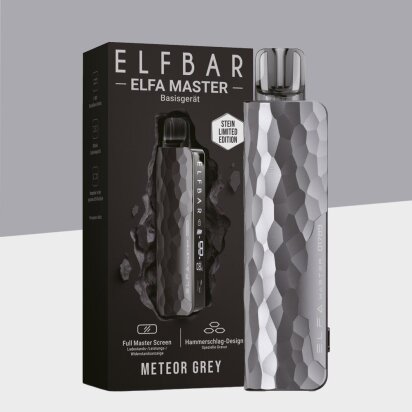 Elfbar ELFA Master - LIMITIERT: Meteor Grey -...