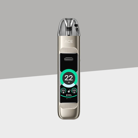 Vozol Ace Max - Pearly Silver - Refillable Pod Kit