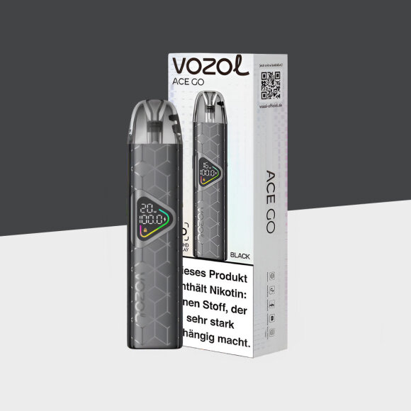 Vozol Ace Go - Black - Refillable Pod Kit
