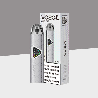 Vozol Ace Go - Silver - Refillable Pod Kit