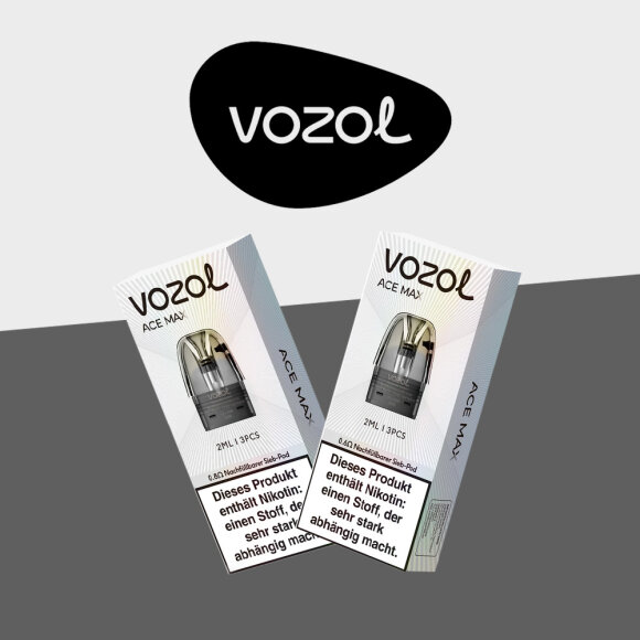 Vozol Ace Max - Mesh Refillable Pods (3er Pack)
