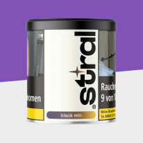stral Tabak 200g &ndash; Black MLN