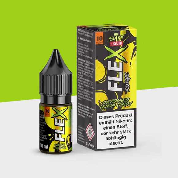 Revoltage &ndash; Lemon Candy 10mg/ml - Flex Overdosed E-Liquid