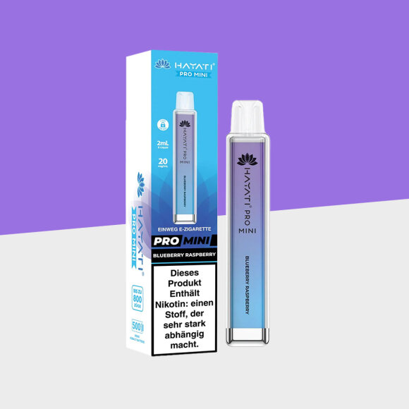 HAYATI Pro Mini 800 - Blueberry Raspberry - Einweg Vape