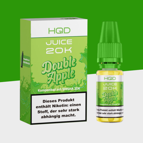 HQD Juice 20k - Double Apple - 3mg/ml - E-Liquid