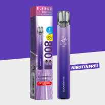 Elfbar 800 - Blackberry Ice Nikotinfrei - Einweg Vape