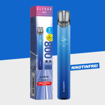 Elfbar 800 &ndash; Blueberry Nikotinfrei - Einweg Vape