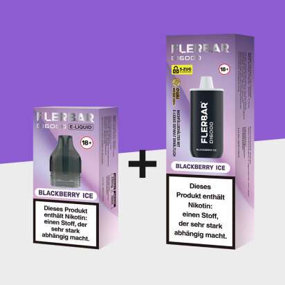Flerbar D16000 - Blackberry Ice