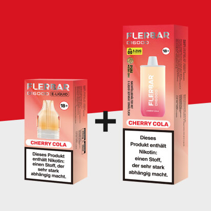 Flerbar D16000 - Cherry Cola