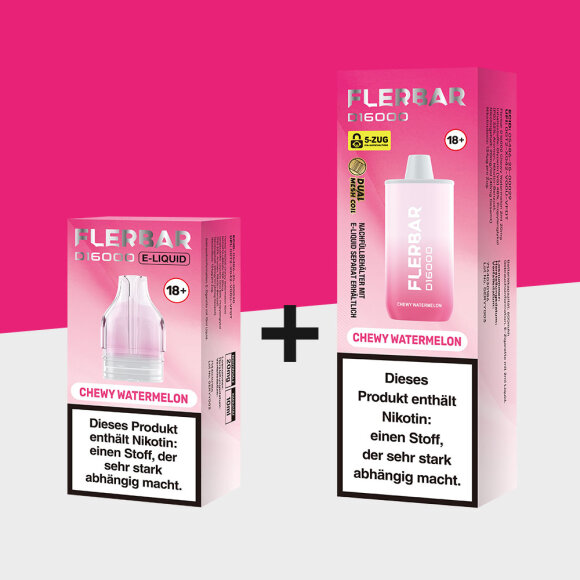 Flerbar D16000 - Chewy Watermelon