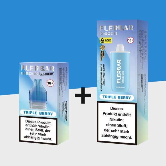 Flerbar D16000 - Triple Berry