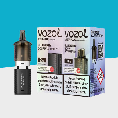 Vozol Vista Plug - Blueberry Sour Raspberry &ndash; Pod...