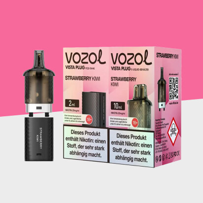 Vozol Vista Plug &ndash; Strawberry Kiwi - Pod (10+2)